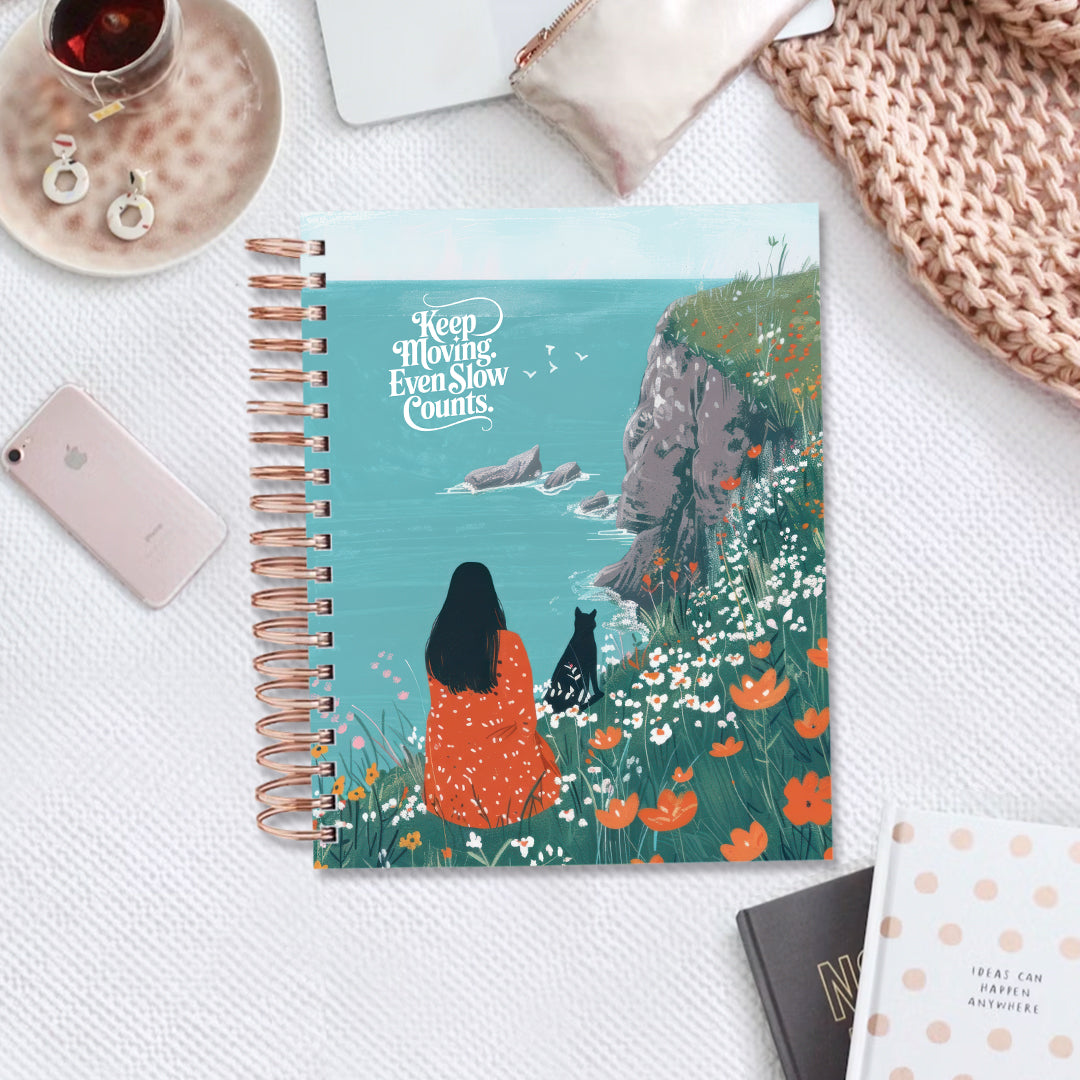 2026 Dated Planner - Keep Moving Even Slow Counts