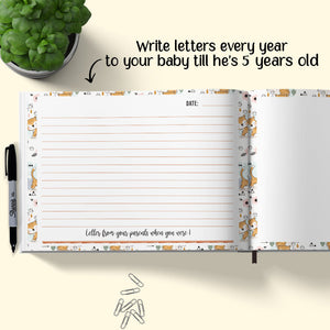 Baby Record Book - Sun, Moon & Stars Baby Record Books June Trading