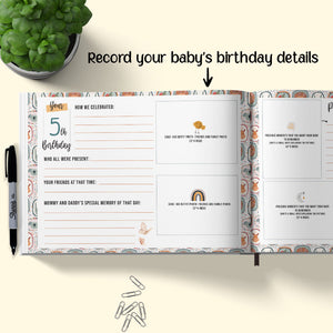 Baby Record Book - When We Hold You, Life Makes Sense Baby Record Books June Trading