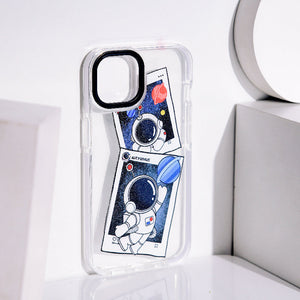 Astronaut Polaroid Anti-Shock Clear iPhone Cover Mobile Phone Cases June Trading iPhone 13