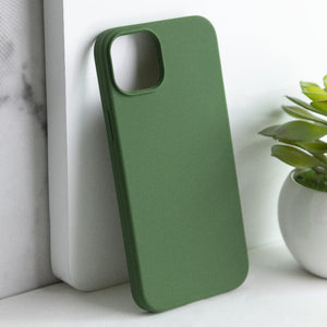 Colour Drop Silicone iPhone 14 Plus Case Mobile Phone Cases June Trading Pine Green