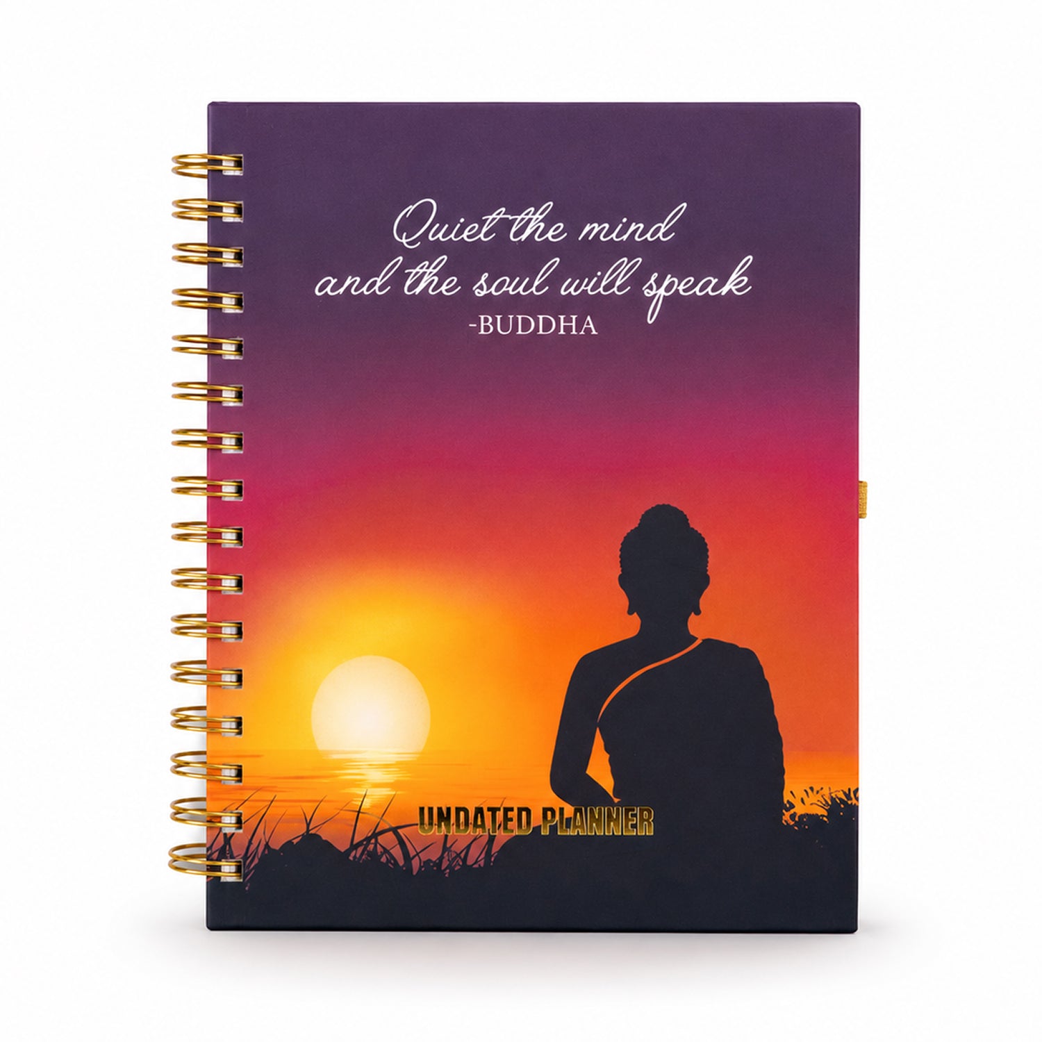 Undated Yearly Planner - Quite The Mind + Ultimate Sticker Book