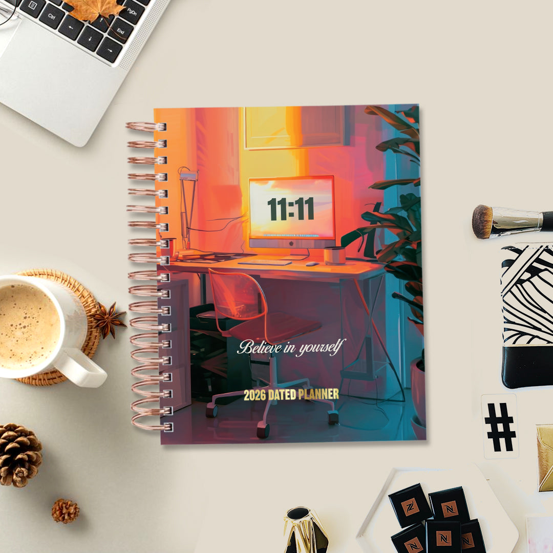 2026 Dated Planner - Believe In Yourself