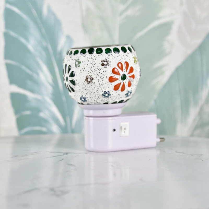Sowpeace Mosaic Electric Camphor Diya