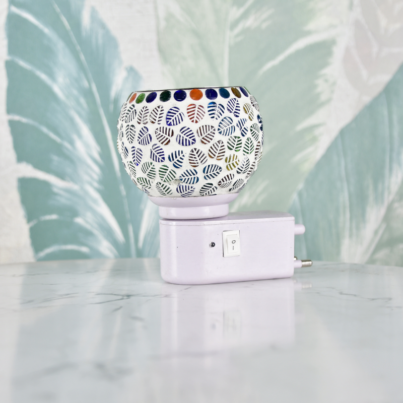 Sowpeace Mosaic Leaf Camphor Lamp