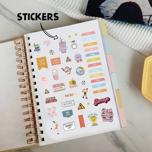 Undated Yearly Planner - Sassy Girl Undated Planners June Trading