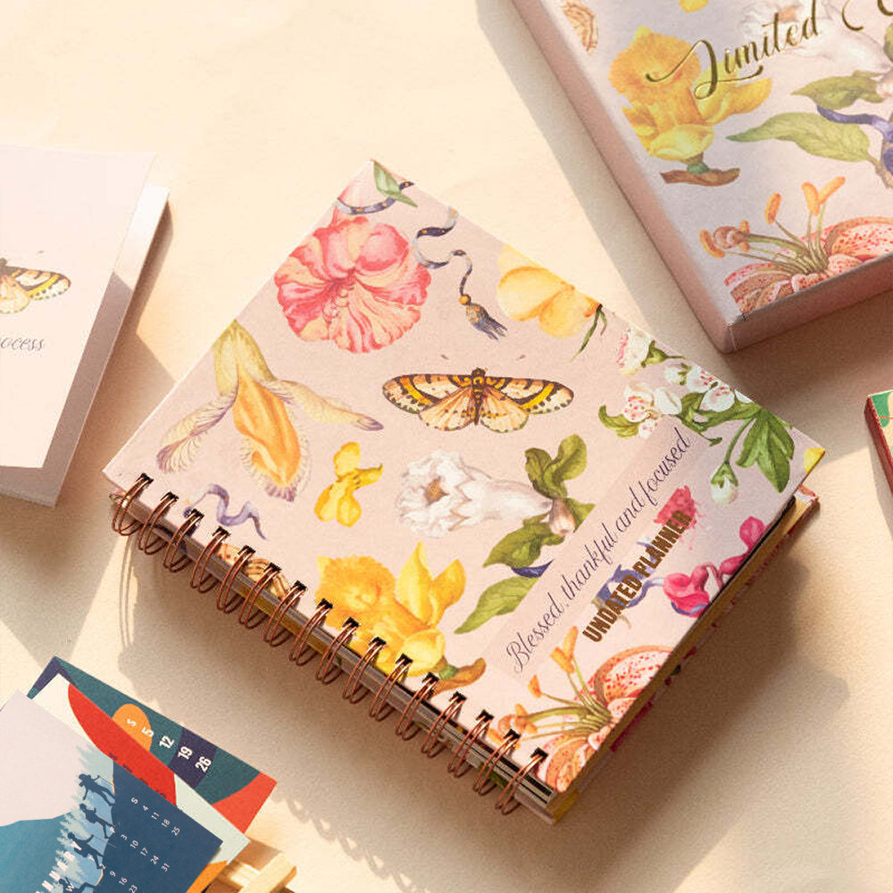 Limited Edition Undated Planner - Blessed, Thankful & Focused