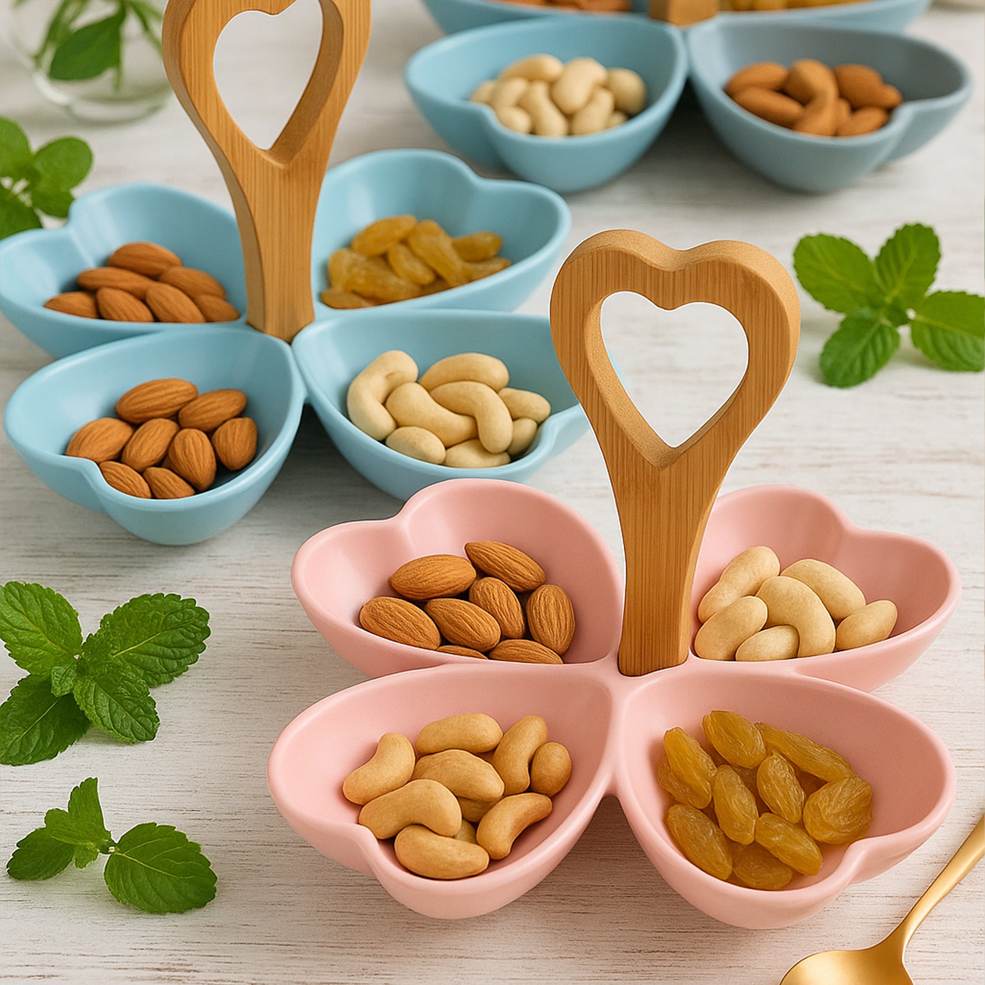 Butterfly Bowl Set With Handle