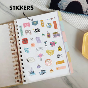 Undated Yearly Planner - Sassy Girl Undated Planners June Trading