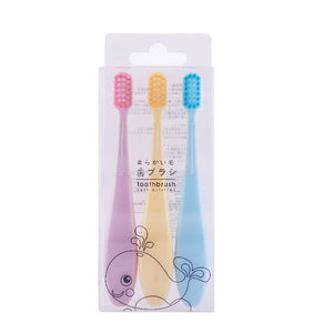 Children Toothbrush (Set of 3) Toothbrush & Holders June Trading