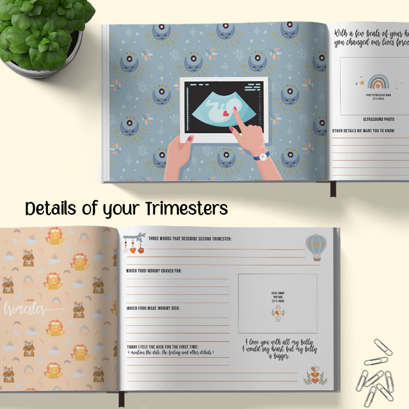 Baby Record Book - Our Little Miracle Baby Record Books June Trading