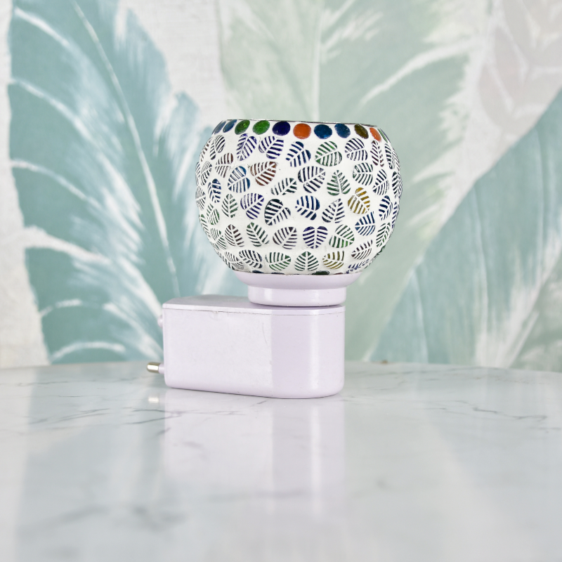 Sowpeace Mosaic Leaf Camphor Lamp