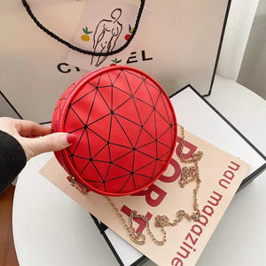 Round Geometric Sling Bag June Trading