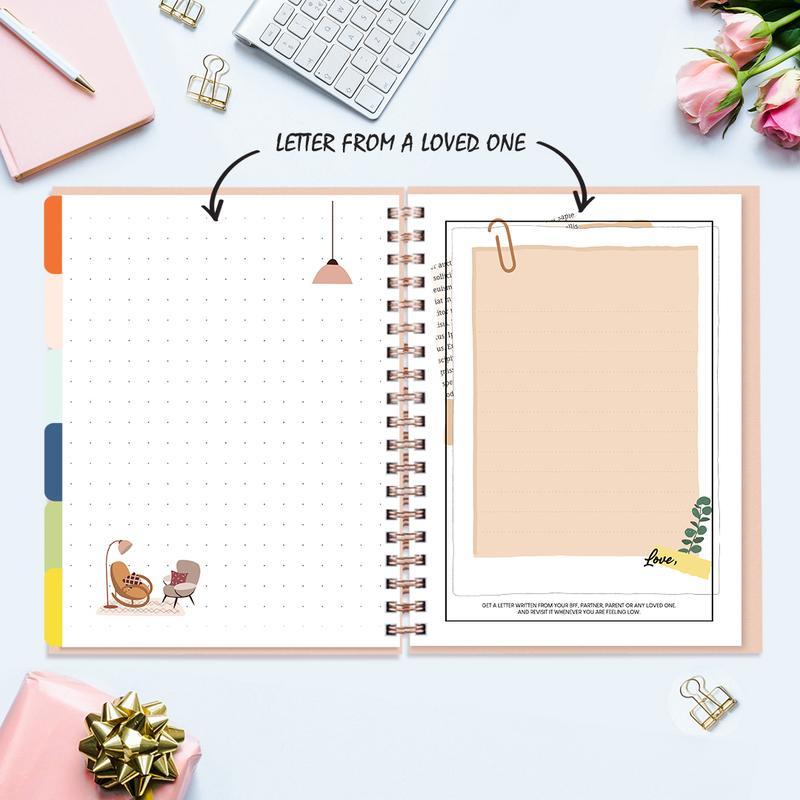 Undated Yearly Planner - Never Apologize For Who You Are Undated Planners June Trading