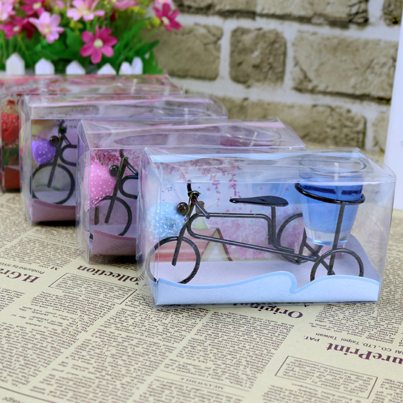Bicycle Jelly Candle Stand Candles June Trading