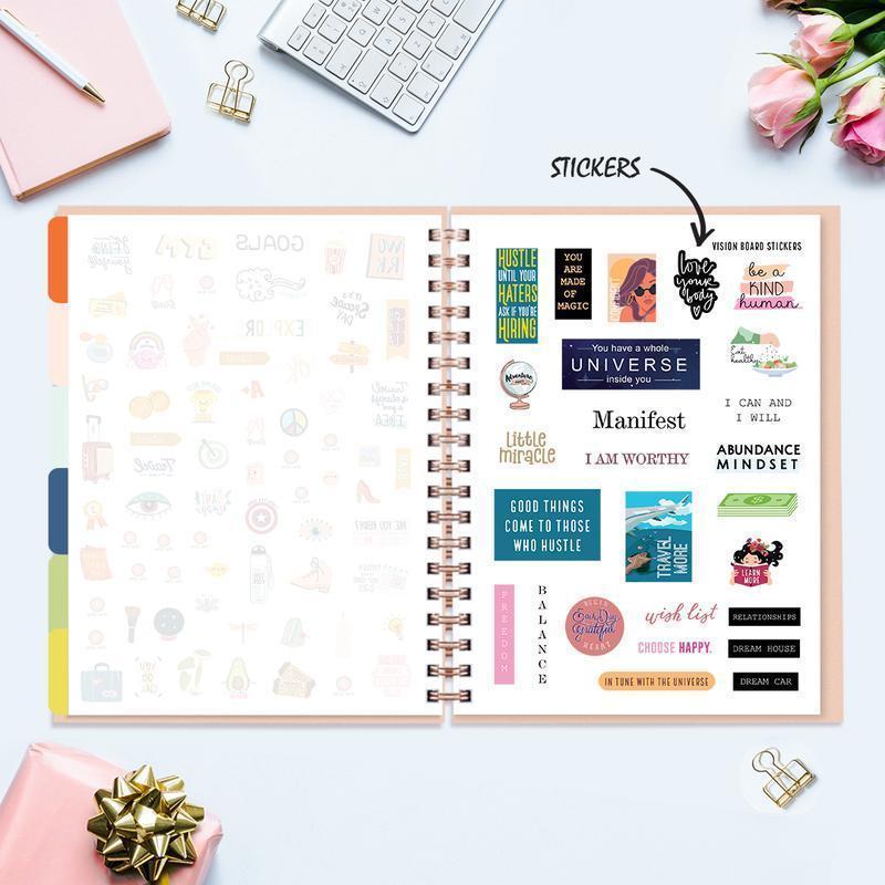 Undated Yearly Planner - Be Different Babe Undated Planners June Trading