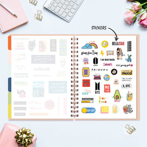 Shine Like The Universe - Undated Yearly Planner Undated Planners June Trading