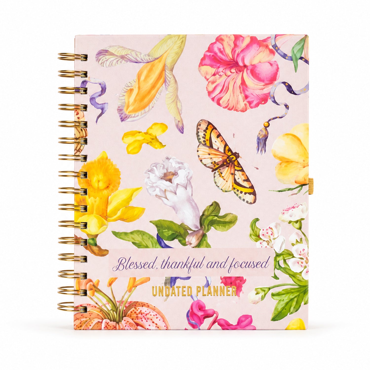Limited Edition Undated Planner - Blessed, Thankful & Focused