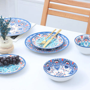 Zanzibar Accent 24 Piece Luxury Dinner Set Dinner Sets June Trading