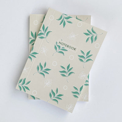 Pocket Notebook- Green Leaf Notebooks Anme   
