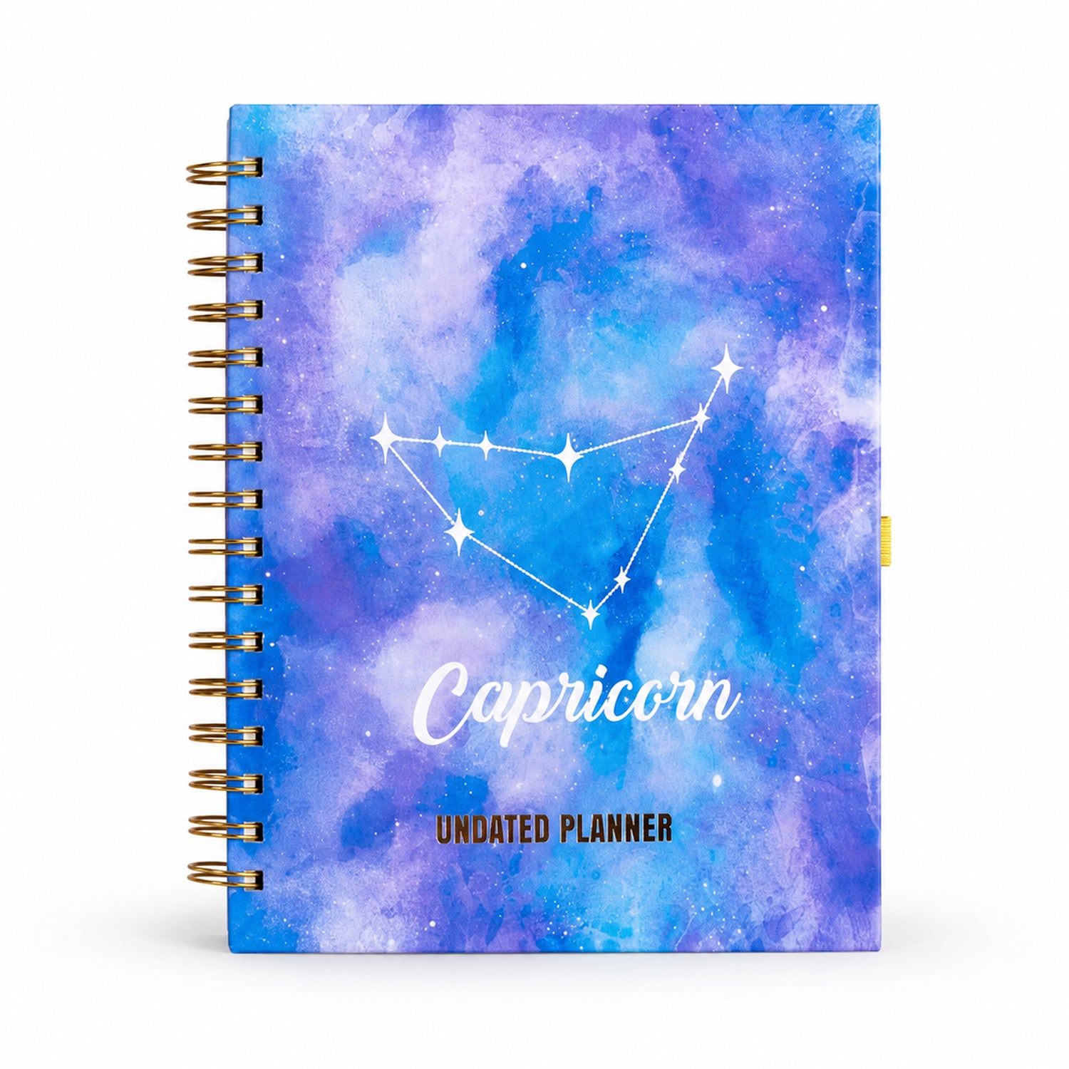 Undated Yearly Planner - Capricorn + Ultimate Sticker Book
