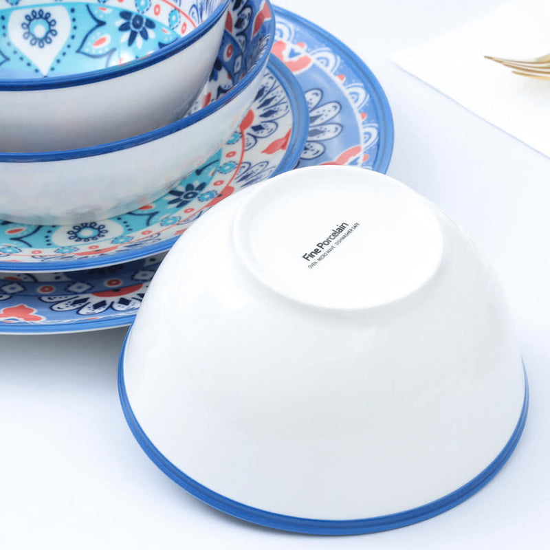 Zanzibar Accent 24 Piece Luxury Dinner Set Dinner Sets June Trading