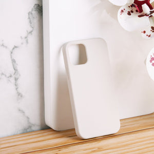 Colour Drop Silicone iPhone 12 & 12 Pro Case iPhone 12 & 12 Pro June Trading Sand Beige
