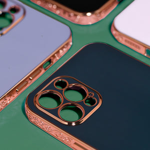 Rose Gold Carved Edge Luxury iPhone 11 Pro Max Case iPhone 11 Pro Max June Trading