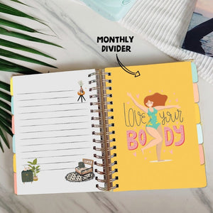 Undated Yearly Planner - Sassy Girl Undated Planners June Trading