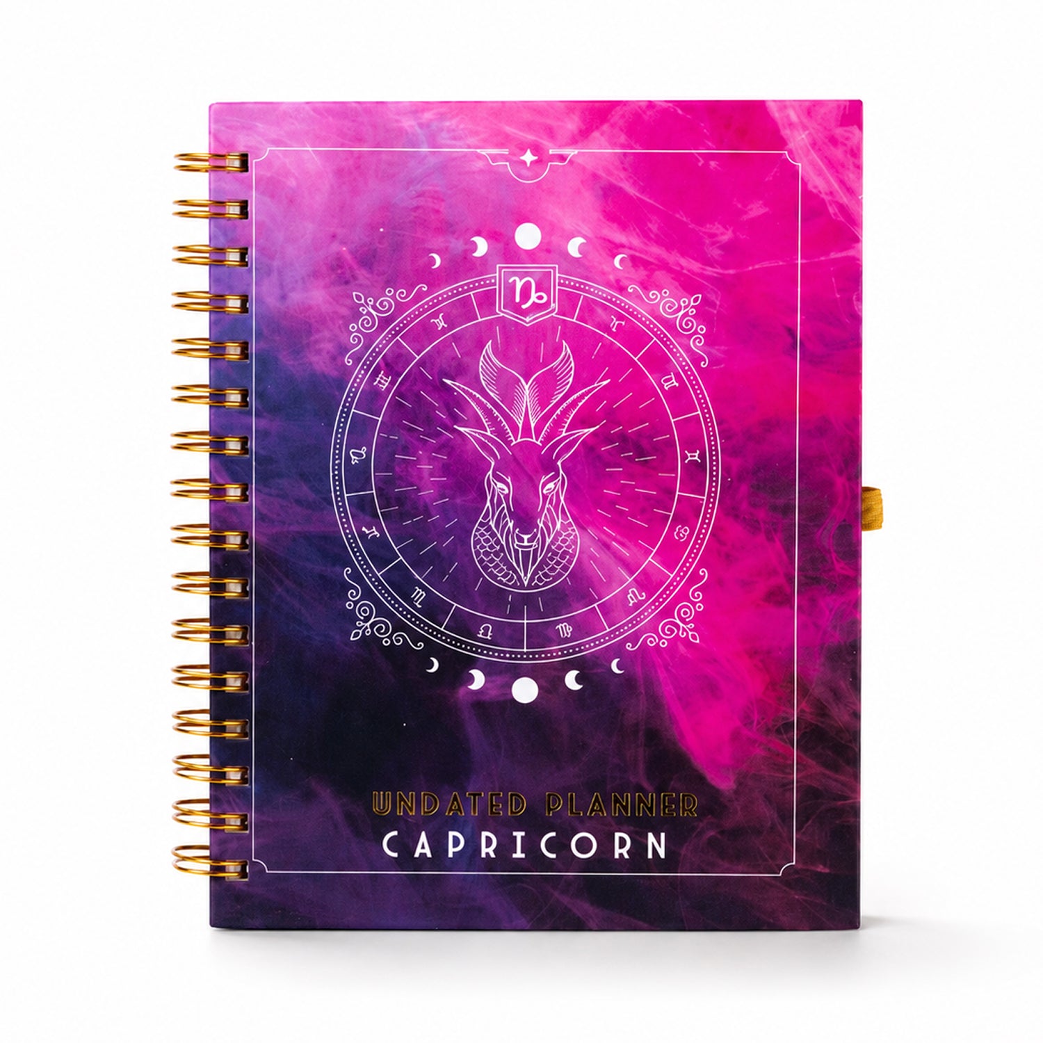 Undated Yearly Planner - Capricorn + Ultimate Sticker Book