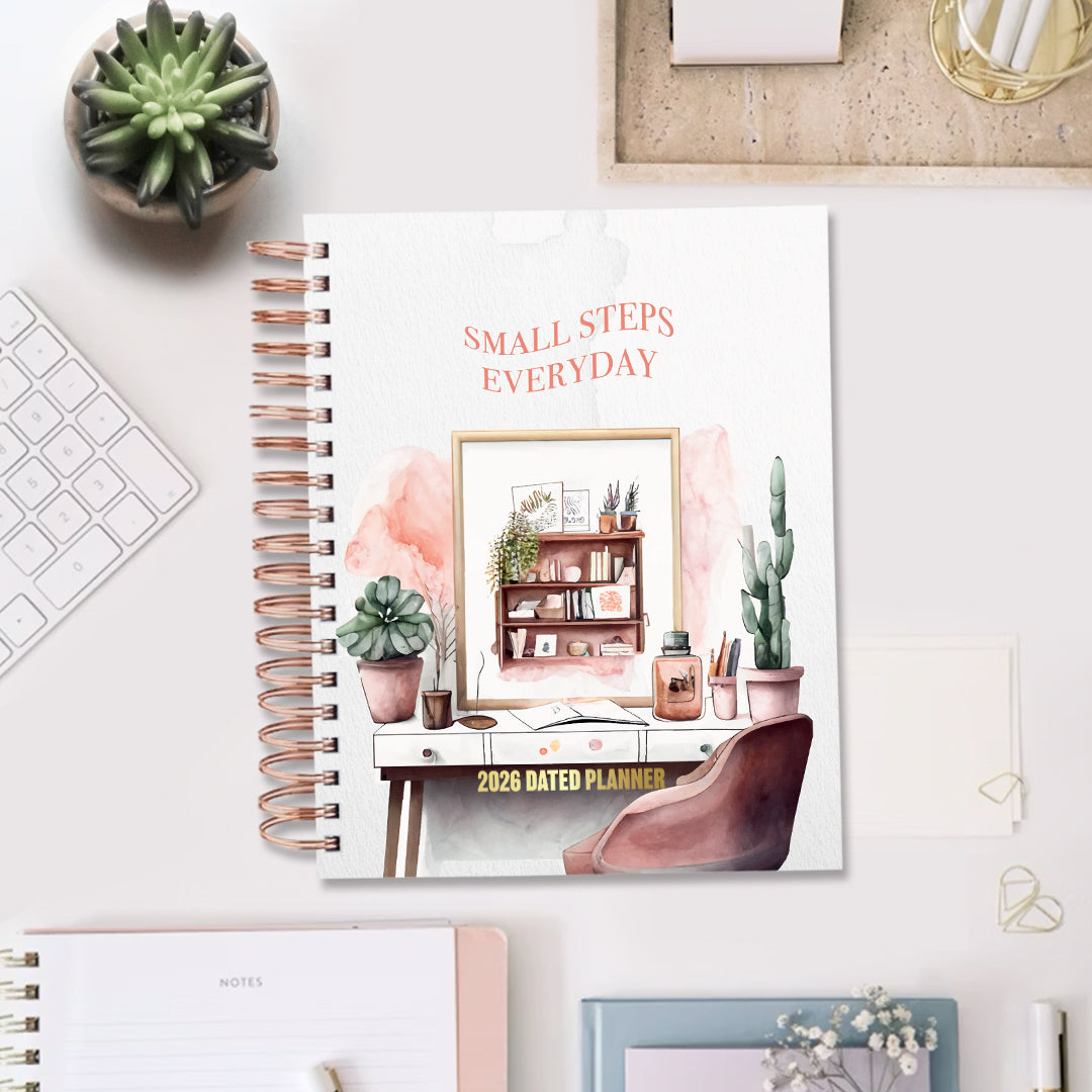 2026 Dated Planner - Small Steps Everyday