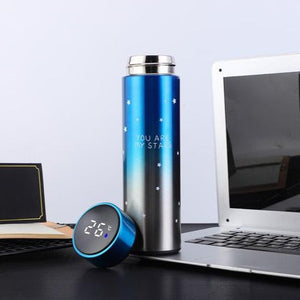 Starry Temperature Flask Flask June Trading Vivid Teal