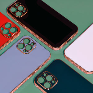 Rose Gold Carved Edge Luxury iPhone 13 Pro Max Case iPhone 13 Pro Max June Trading