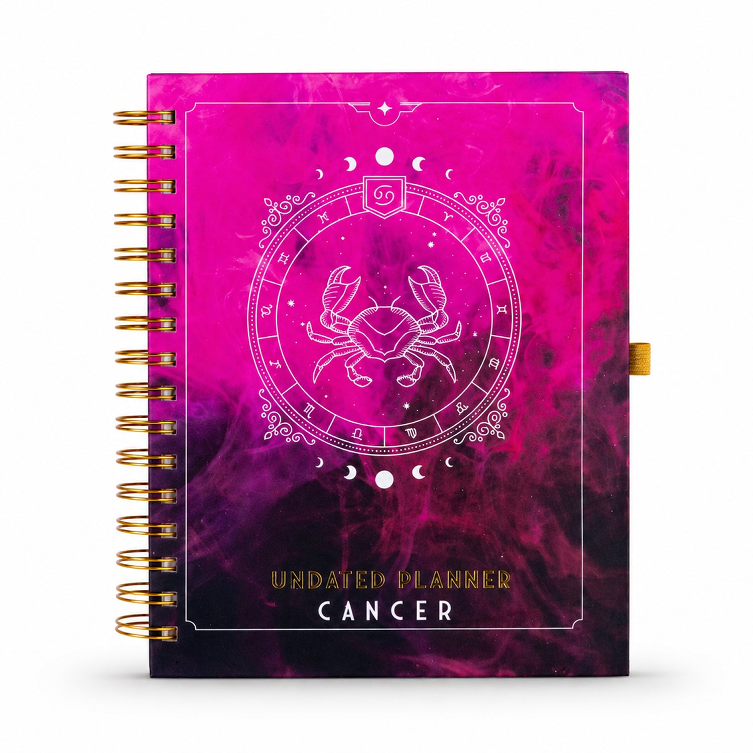Undated Yearly Planner - Cancer + Ultimate Sticker Book