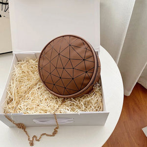 Round Geometric Sling Bag June Trading