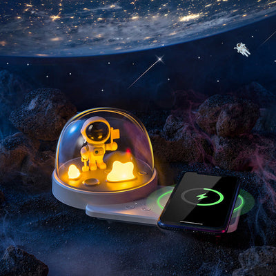 Moon Landing Bluetooth Speaker & Wireless Charging Bluetooth Speakers The June Shop   