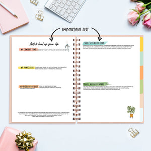 Shine Like The Universe - Undated Yearly Planner Undated Planners June Trading