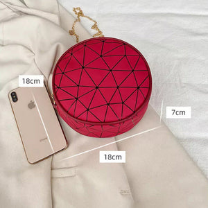 Round Geometric Sling Bag June Trading