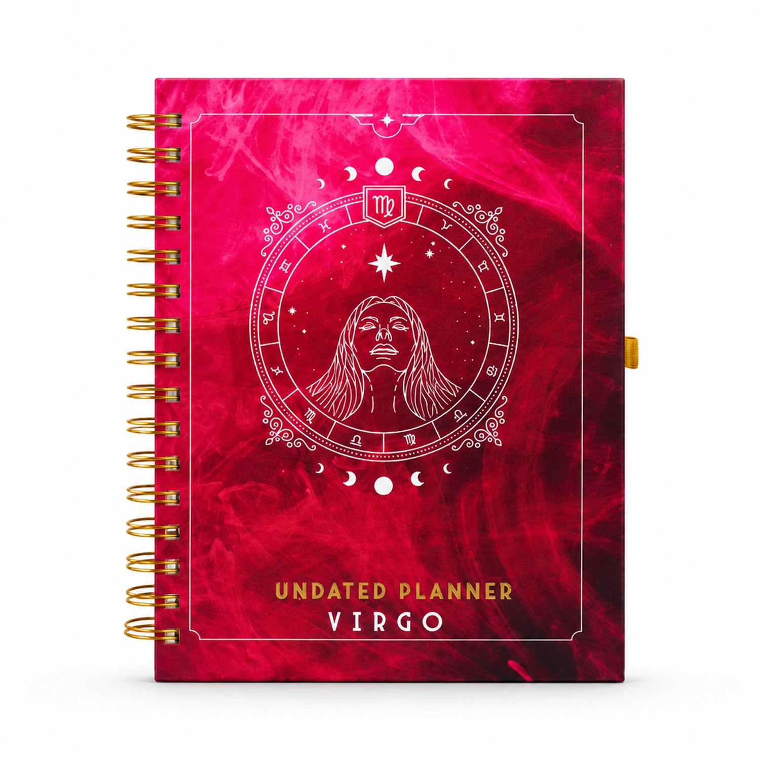 Undated Yearly Planner - Virgo + Ultimate Sticker Book