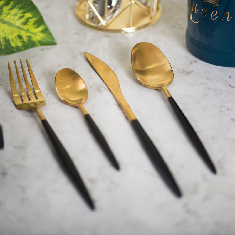 Noir Cutlery Set Cutlery June Trading