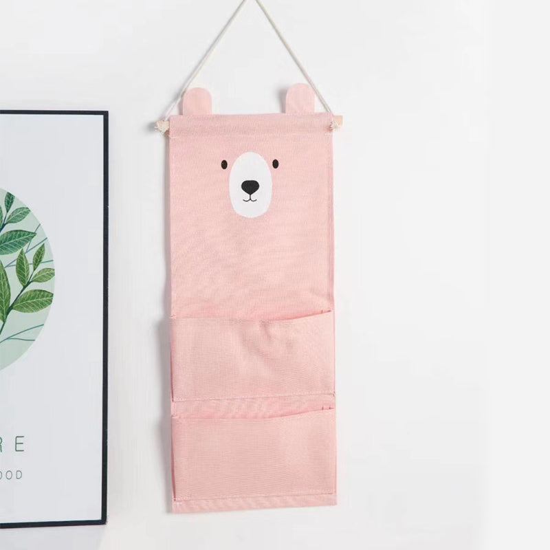 Teddy Hanging Organizers Hanging organisers June Trading Cloud Pink