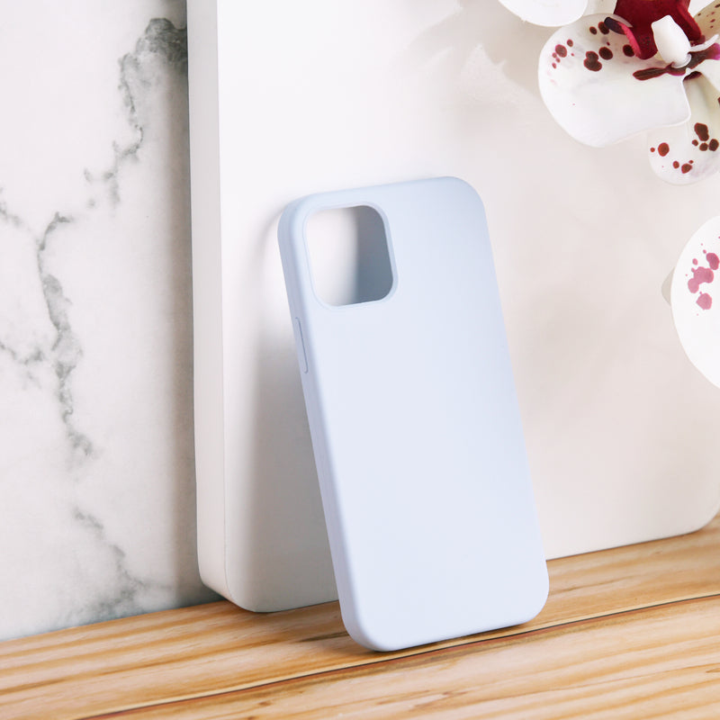 Colour Drop Silicone iPhone 12 & 12 Pro Case iPhone 12 & 12 Pro June Trading Powder Blue