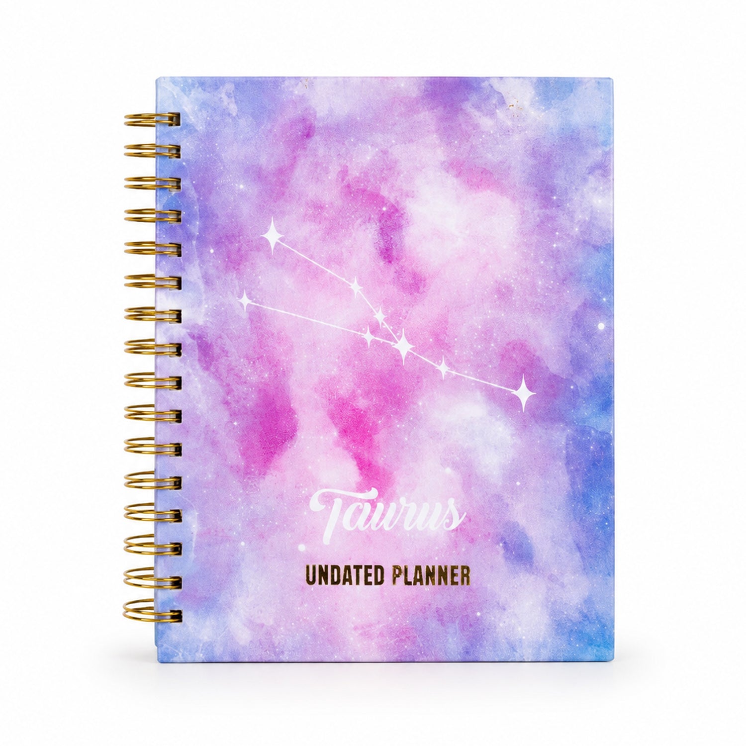 Undated Yearly Planner - Taurus + Ultimate Sticker Book