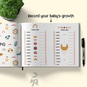 Baby Record Book - When I See You Baby Record Books June Trading