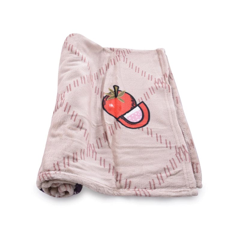 Beige Baby Blanket Baby Blanket June Trading