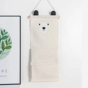 Teddy Hanging Organizers Hanging organisers June Trading Soft White