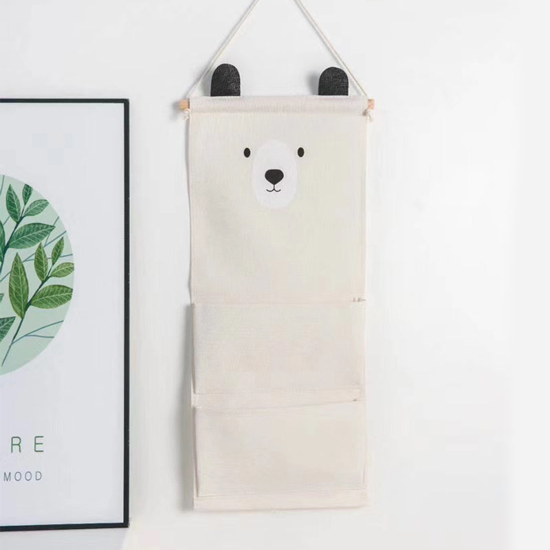 Teddy Hanging Organizers Hanging organisers June Trading Soft White