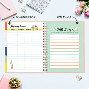 Undated Yearly Planner - Business Is My Cardio Undated Planners June Trading