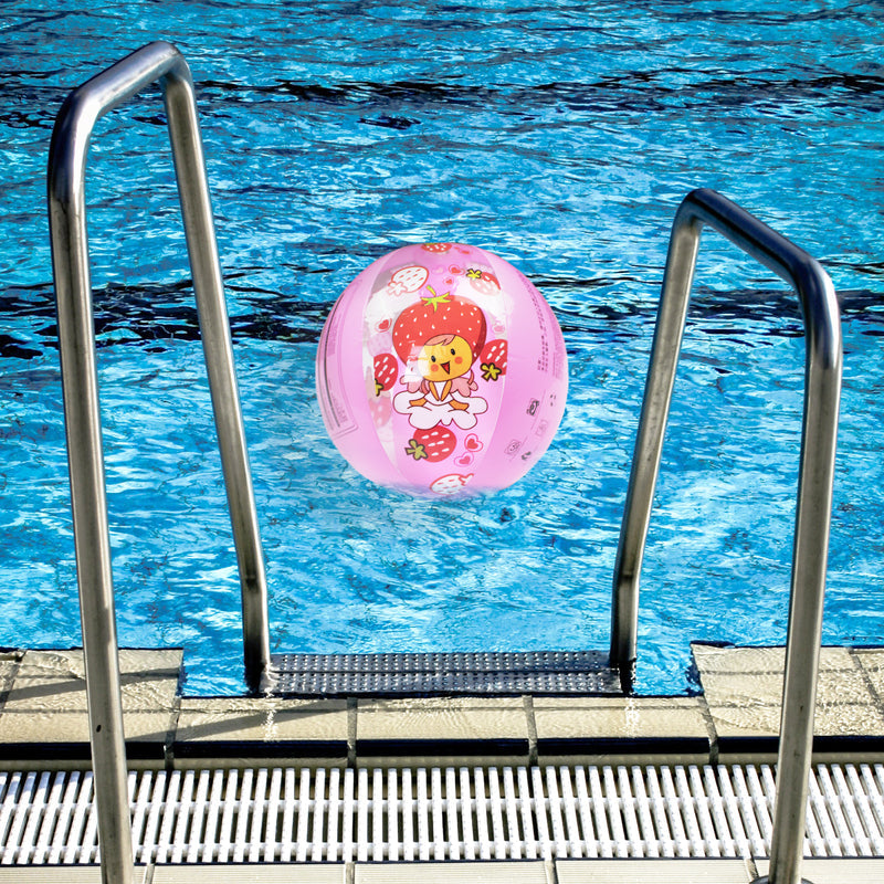 Happy Strawberry Pool Ball (Inflatable) Swimming Tubes ERL
