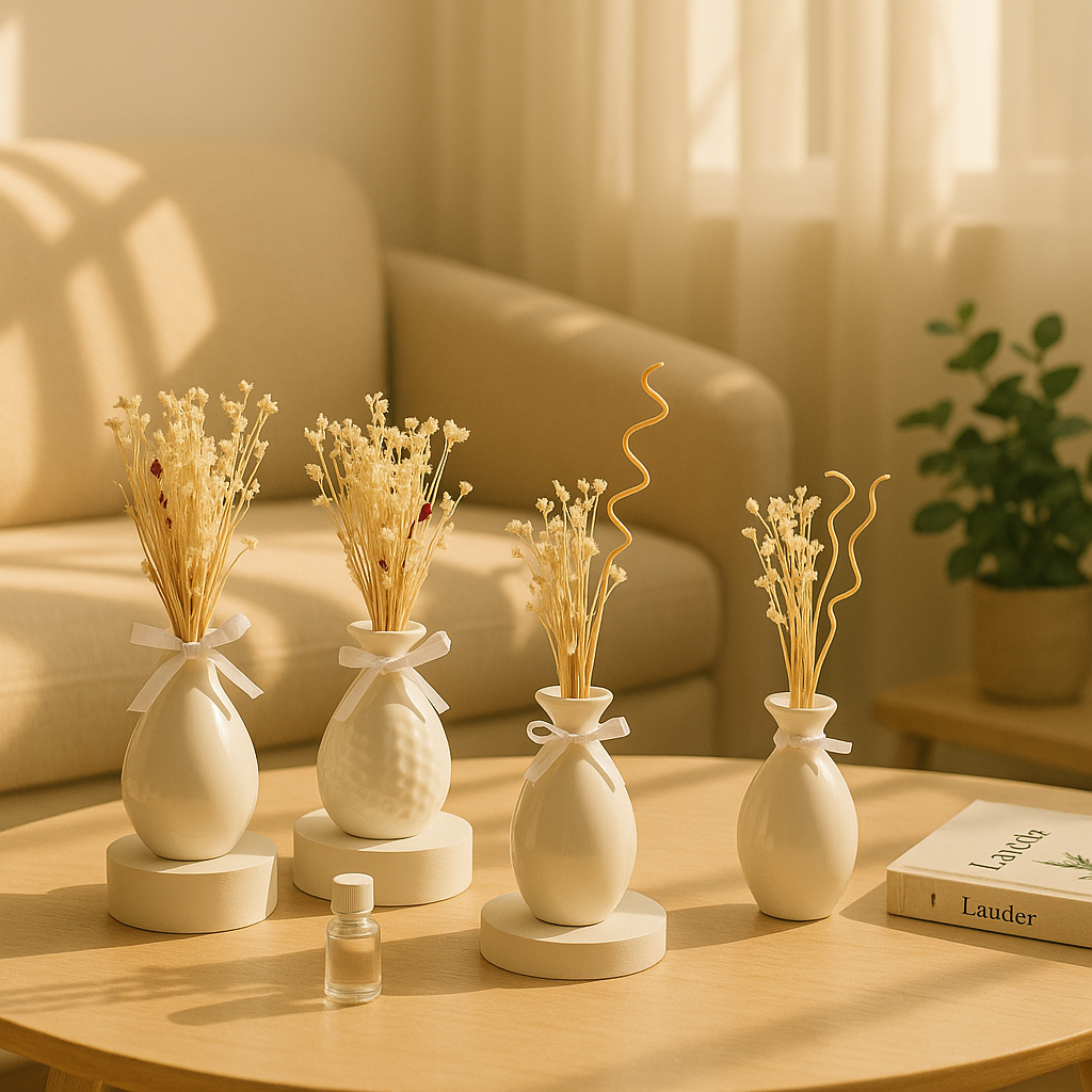 Elusive Vase Pampas Reed Diffuser